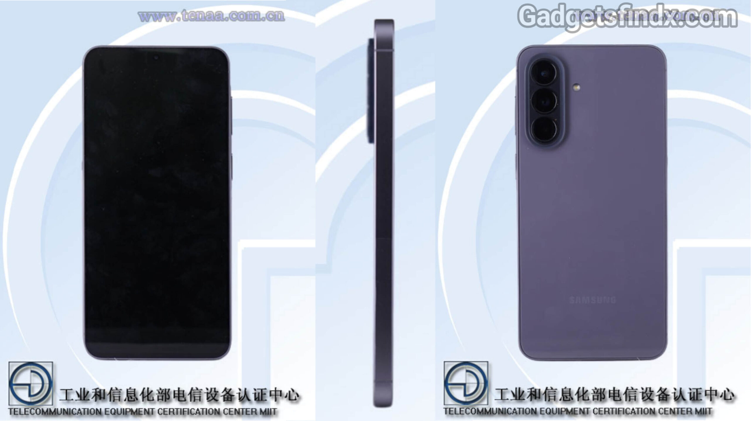 Samsung Galaxy A57 5G Official TENAA Certification Image.