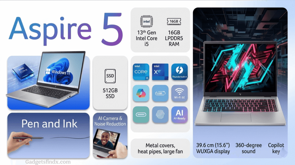 Acer Aspire 5 AI Laptop