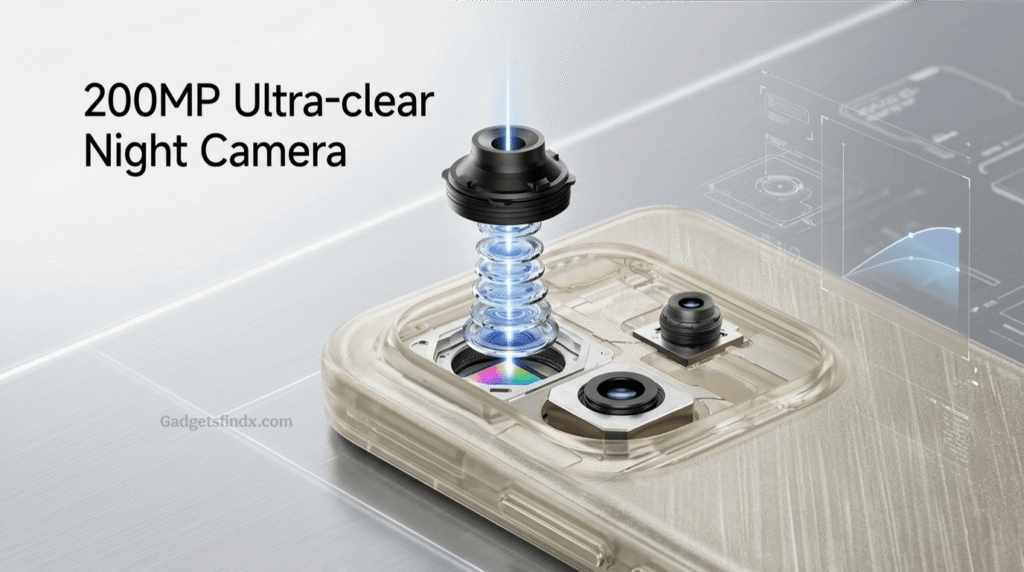 Honor 600 Pro 5G 200MP triple rear AI camera system